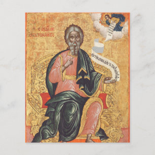 Orthodoxe Ikone des Apostels Andreas