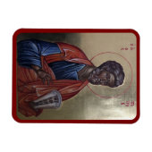 Orthodoxe Ikone des Apostels Petrus Magnet (Horizontal)