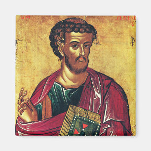Orthodoxe Ikone des Evangelisten Lukas Magnet
