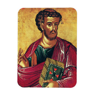 Orthodoxe Ikone des Evangelisten Lukas Magnet