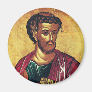 Orthodoxe Ikone des Evangelisten Lukas Magnet