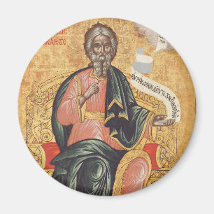 Orthodoxe Ikone des heiligen Apostels Andreas Magnet