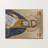 Orthodoxe Ikone des hl. Johannes von Kronstadt Puzzle (Horizontal)