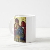 Orthodoxe Ikone Heiliger Engel Gabriel Kaffeetasse (Vorderseite Links)