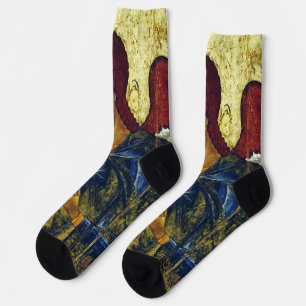 Orthodoxe Ikone Heiliger Engel Gabriel Socken