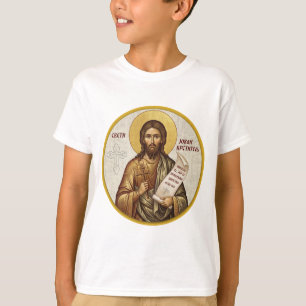 Orthodoxe Ikone Johannes der Täufer T-Shirt