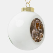 Orthodoxe Ikone Keramik Kugel-Ornament (Links)