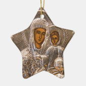 Orthodoxe Ikone Keramik Ornament (Links)