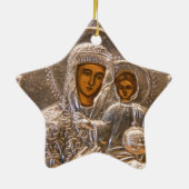 Orthodoxe Ikone Keramik Ornament (Hinten)