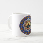orthodoxe Ikone Kirche Heilige Heilige Kaffeetasse (Vorderseite Links)