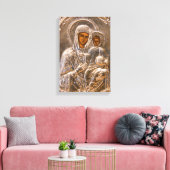Orthodoxe Ikone Leinwanddruck (Insitu (Wohnzimmer))