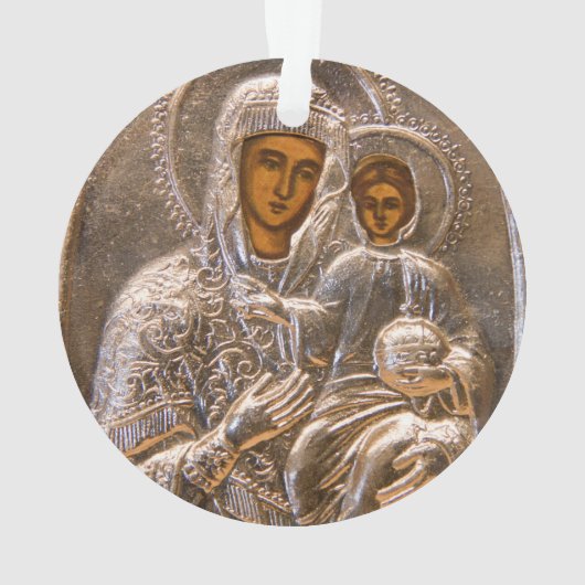 Orthodoxe Ikone Ornament (Rückseite)