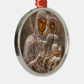 Orthodoxe Ikone Ornament Aus Metall (Rechts)