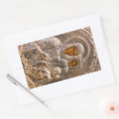 Orthodoxe Ikone Rechteckiger Aufkleber (Umschlag)