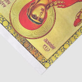 Orthodoxe Ikone Saint Mary Magdalene Seidenpapier (Ausschnitt)