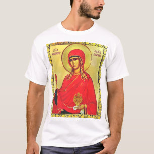 Orthodoxe Ikone Saint Mary Magdalene T-Shirt
