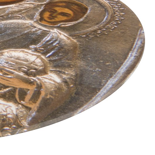 Orthodoxe Ikone Schneidebrett (Ecke)