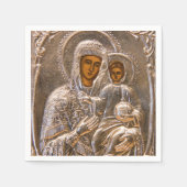 Orthodoxe Ikone Serviette (Vorderseite)