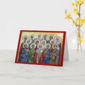 Orthodoxe Karte (Gelbe Blume)