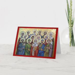Orthodoxe Karte Heilige Heiler & Unbestechliche