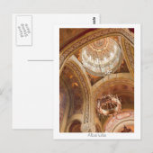 Orthodoxe Kathedrale Postkarte (Vorne/Hinten)
