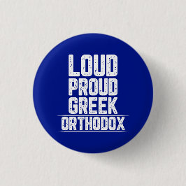 Orthodoxe Kirche l Griechisches l Funny Sprichwort Button