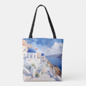 Orthodoxe Kirche l Mediterrane Küche Persönlich Tasche (Rückseite)