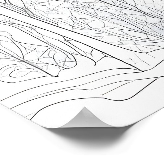 Orthodoxe Kirche Poster (Ecke)