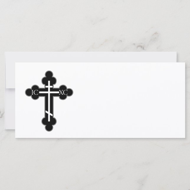 Orthodoxe Kreuz (Vorderseite)