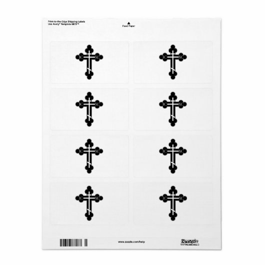 Orthodoxe Kreuz (Vorne)