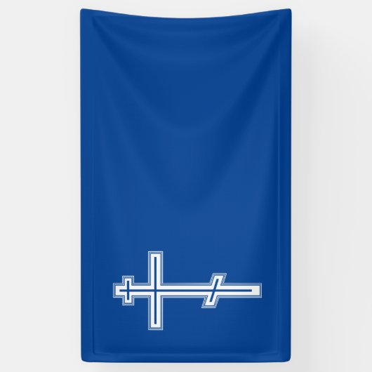 Orthodoxe Kreuz Banner (Vertikal)