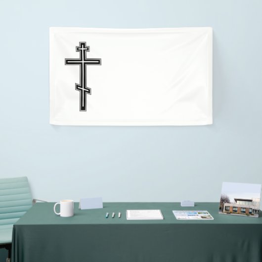 Orthodoxe Kreuz Banner (Messeveranstaltung)