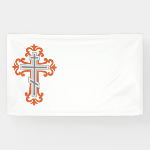 Orthodoxe Kreuz Banner