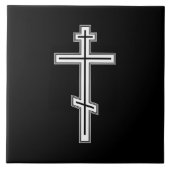 Orthodoxe Kreuz Fliese (Vorderseite)
