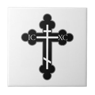 Orthodoxe Kreuz Fliese