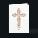 Orthodoxe Kreuz Karte<br><div class="desc">Orthodoxe Kreuz</div>