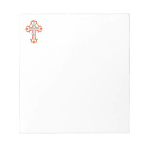 Orthodoxe Kreuz Notizblock