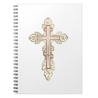 Orthodoxe Kreuz Notizblock