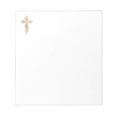 Orthodoxe Kreuz Notizblock (Vorderseite)