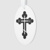 Orthodoxe Kreuz Ornament (Vorderseite)