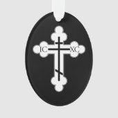 Orthodoxe Kreuz Ornament (Vorderseite)
