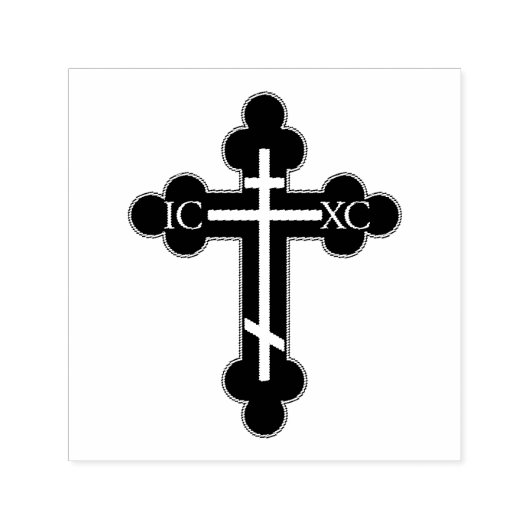 Orthodoxe Kreuz Permastempel (Design)