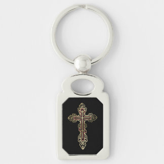Orthodoxe Kreuz Schlüsselanhänger