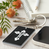 Orthodoxe Kreuz Schlüsselanhänger (Vorderseite rechts)