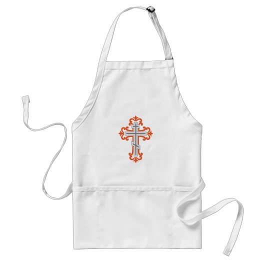 Orthodoxe Kreuz Schürze (Vorne)