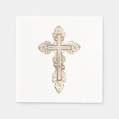 Orthodoxe Kreuz Serviette (Vorderseite)
