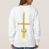 Orthodoxe Kreuz Sweatshirt (Rückseite)
