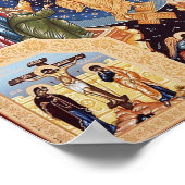 Orthodoxe Resurrecrecrection Symbol Poster (Ecke)