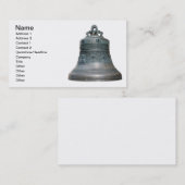Orthodoxe russische Kirchenglocke Visitenkarte (Vorne/Hinten)