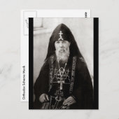Orthodoxe Schema Monk Postkarte (Vorne/Hinten)